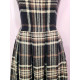Black Tartan Dress
