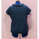 Navy cowl neck sweater