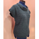 Navy cowl neck sweater