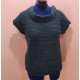 Navy cowl neck sweater