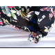 Floral wrap blouse